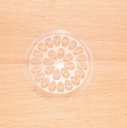 Paleta de lipici pentru gene transparentă 100 buc Paleta de lipici pentru gene transparentă 100 buc