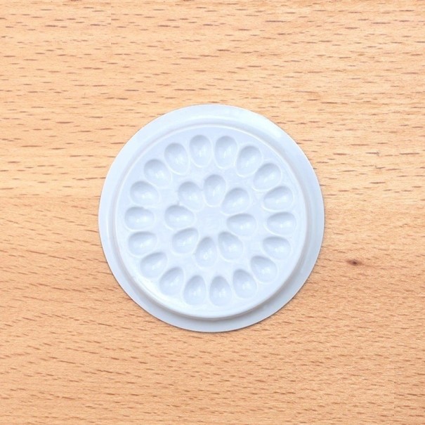 Paleta de pegamento para pestañas 20 uds. P3308 blanco