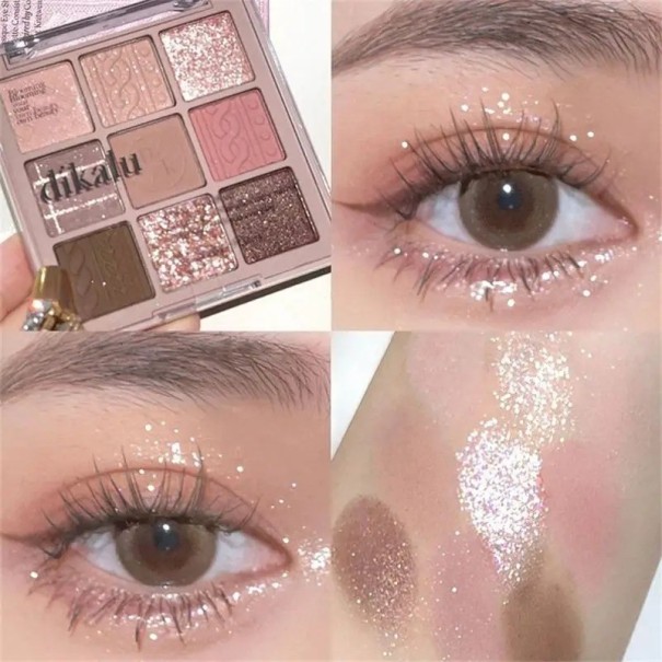 Paleta de Sombras de Olhos Brilhantes 4