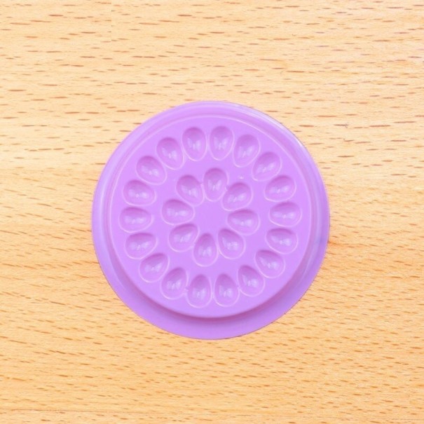 Palete para cola de pestanas 20 unid P3308 roxo