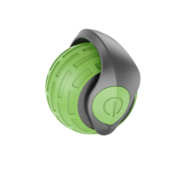Palla da corsa elettrica per gatti Giocattolo interattivo da caccia Velocità regolabile 12000 giri/min Ricarica USB-C Giocattolo per gatti verde