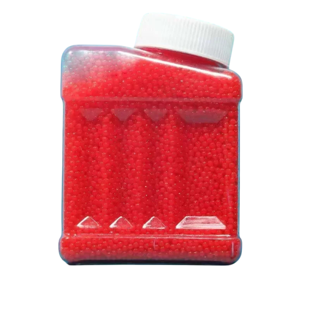 Palline di gel per pistole da bambini 7-8mm 20000 pz Munizioni per armi a gel Assorbenti d'acqua Proiettili per pistole a pallini per bambini rosso