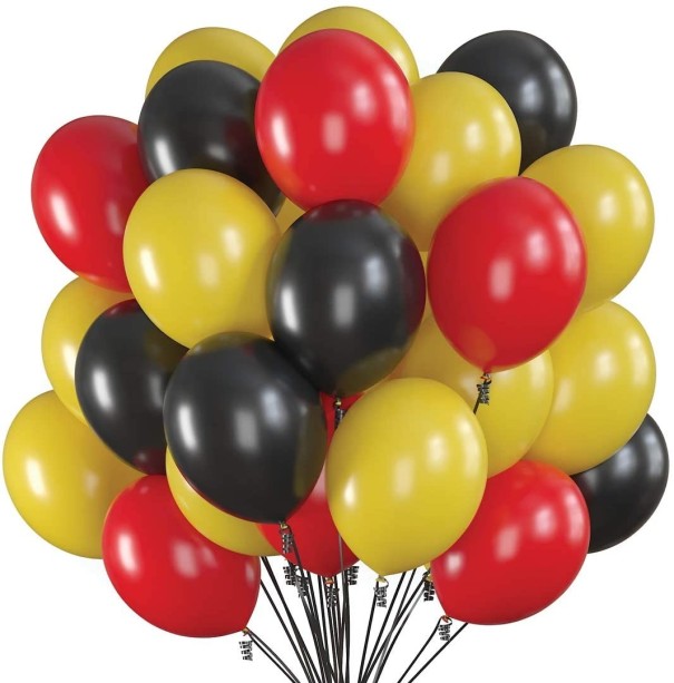 Palloncini di compleanno multicolore 25 cm 20 pz 11