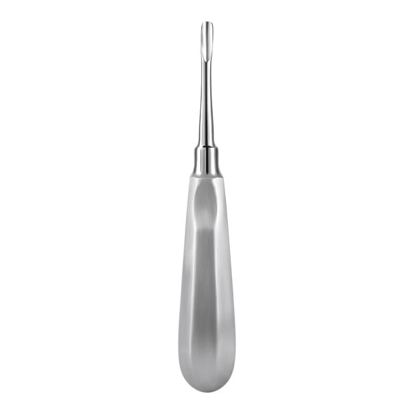 Pâlnia de extracție dentară (elevatoare) cu vârf drept de 4 mm din oțel inoxidabil, argintie, instrument chirurgical pentru extracția dinților în stomatologie 1