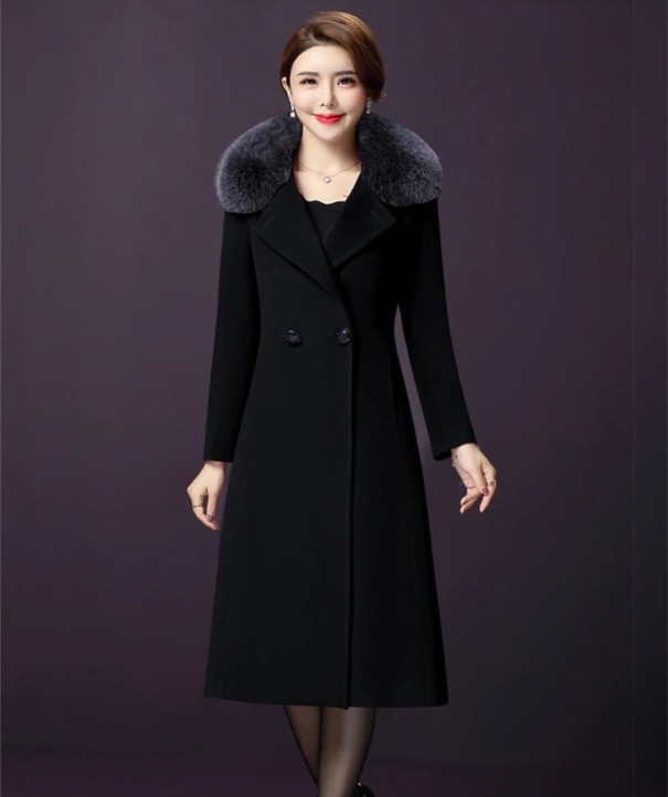 Palton de dama P2513 negru L