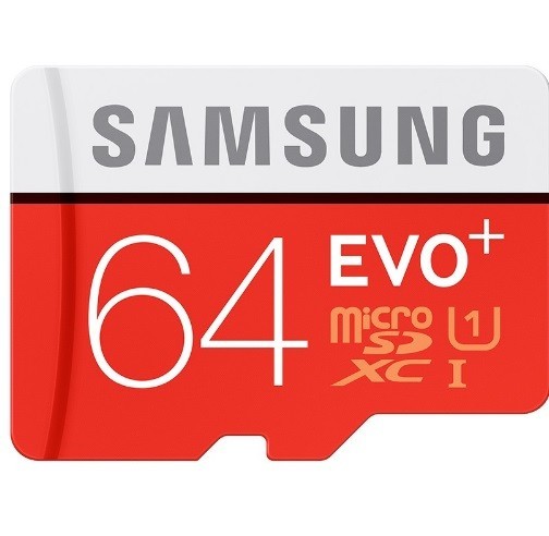 Paměťová karta SAMSUNG EVO PLUS - 32 GB - 128 GB 64GB