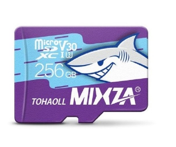 Paměťová karta Žraločí edice - 16 GB - 256 GB 256GB