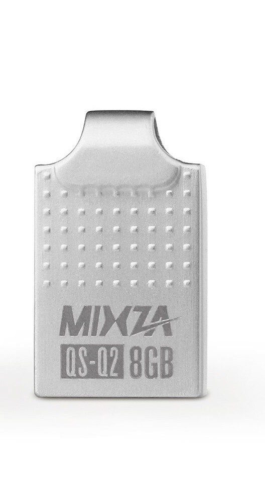 Pamięć flash USB mini H48 srebrny 8GB