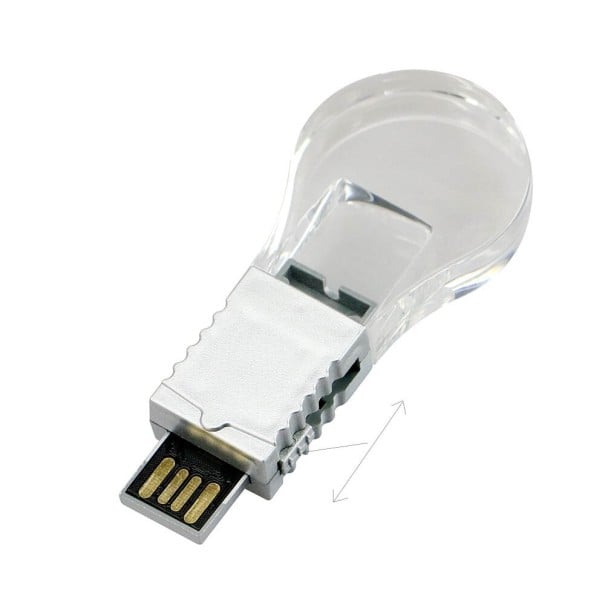 Pamięć flash USB w kształcie żarówki 8GB 4