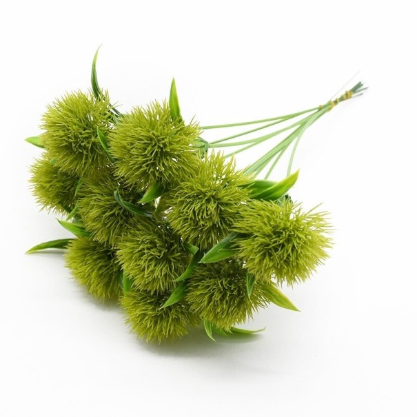 Pampelmos decorativos artificiais 5 unid verde