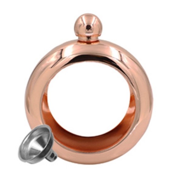 Pan plano en forma de pulsera cobre