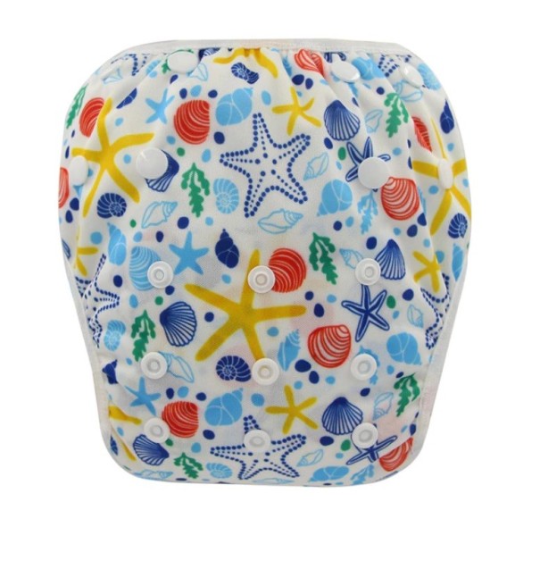 Pañal-braga infantil con motivos coloridos 7