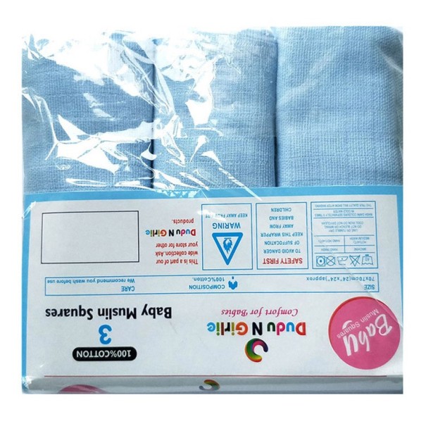 Pañales de algodón para bebé 3 uds. 4