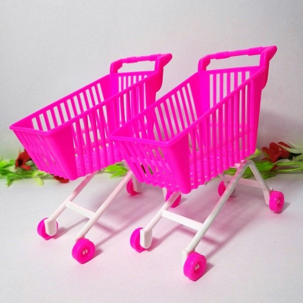 Panier de courses pour poupée 2 pcs 1