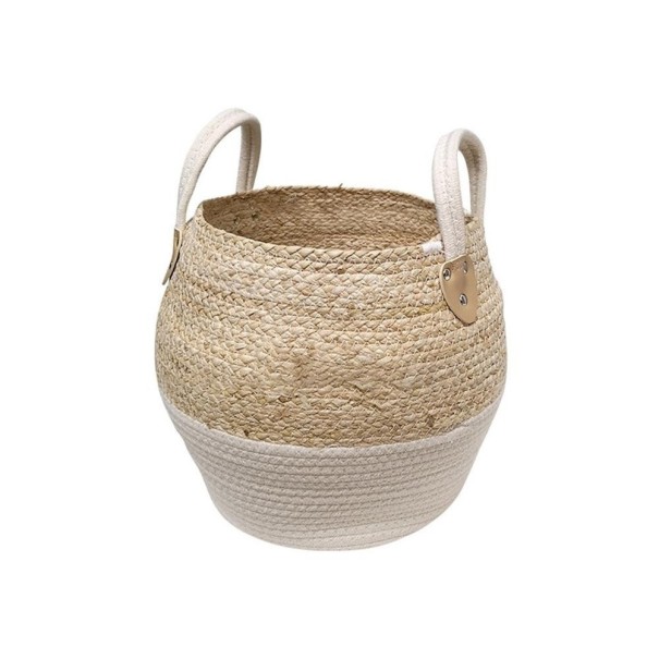 Panier tissé A2821 blanc M