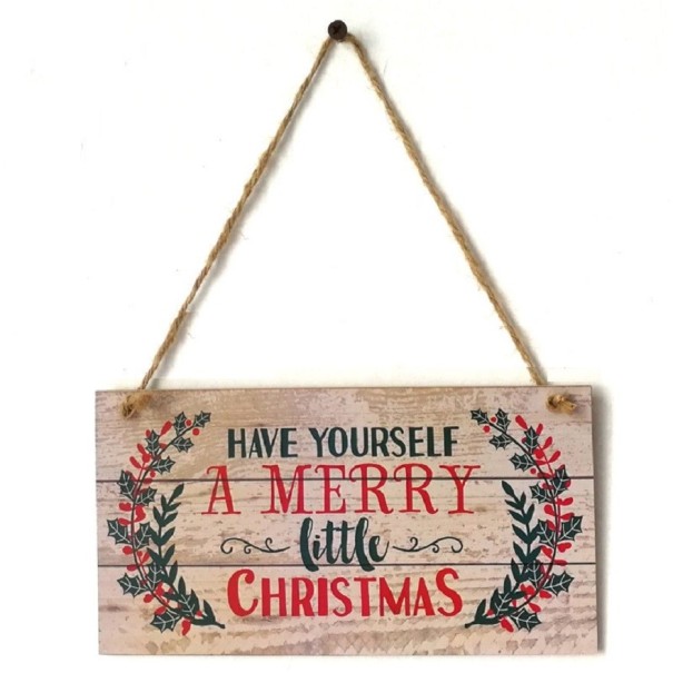 Panneau suspendu de Noël 1