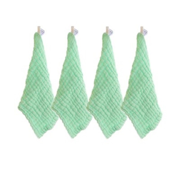 Paño de cocina 4 piezas verde claro