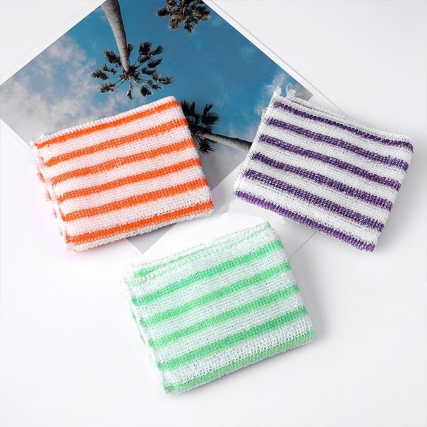 Panos de bambu para louça 5 pcs Panos de fibra de bambu para lavagem manual na pia Dimensões 16 x 18 cm Para qualquer cozinha Cores aleatórias 1