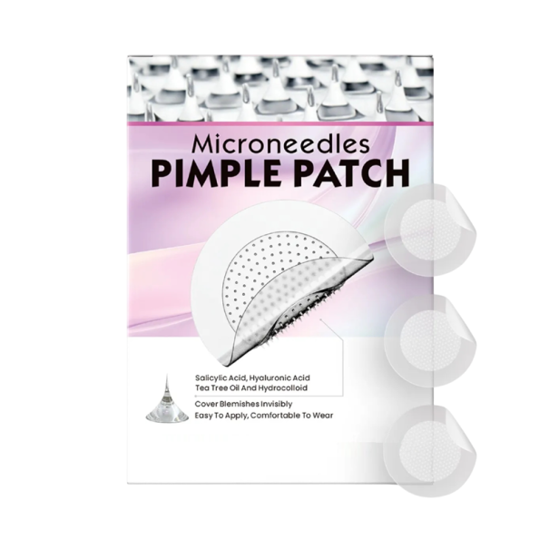 Panselele cu microace pentru noapte pentru acnee 24 buc Hydrokoloid Tea tree Acid salicilic Acid hialuronic îngrijire țintită 1