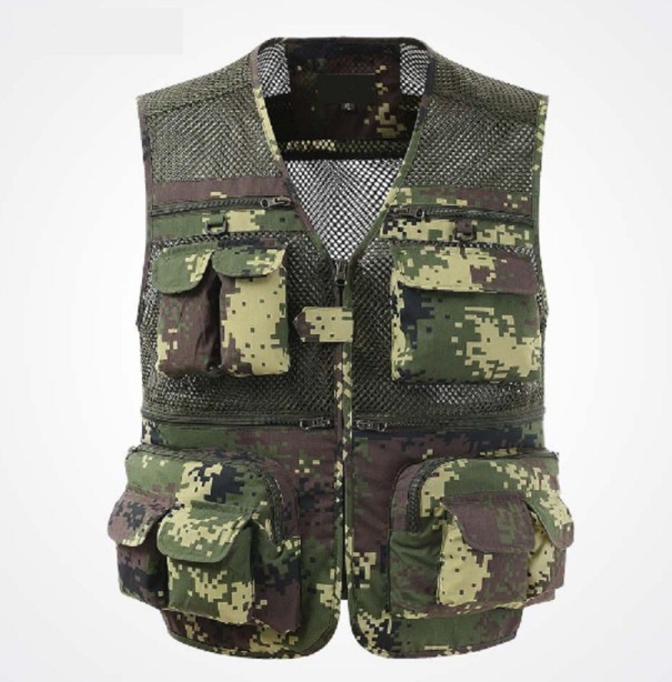 Pánská armádní vesta J741 XL 2