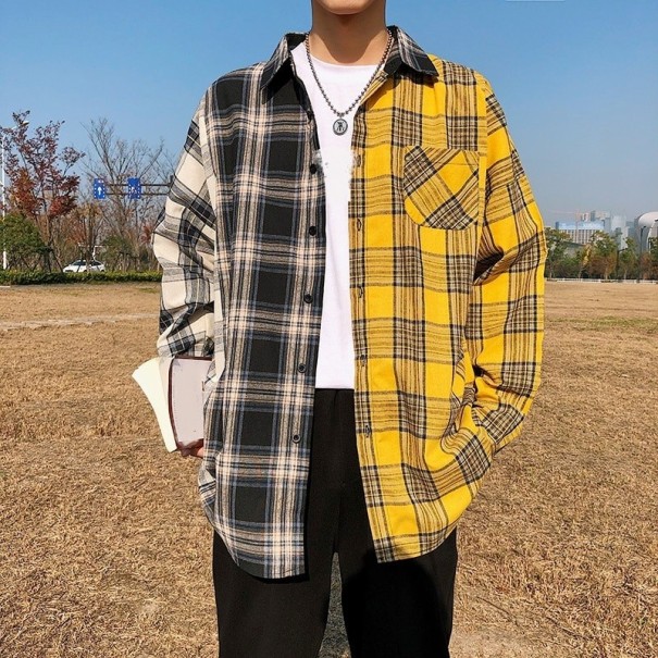 Pánská barevná košile A2655 XS 1