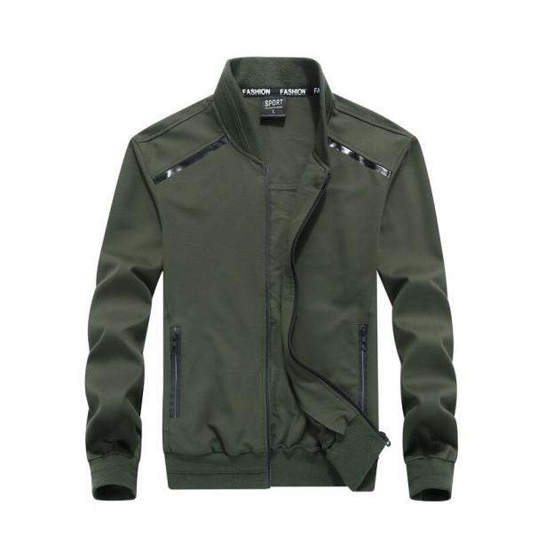 Pánska bunda F1278 armádny zelená 3XL