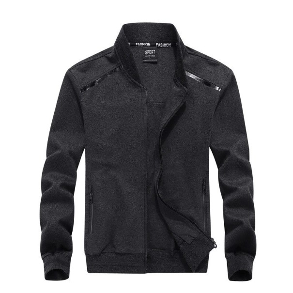 Pánska bunda F1278 tmavo sivá 3XL