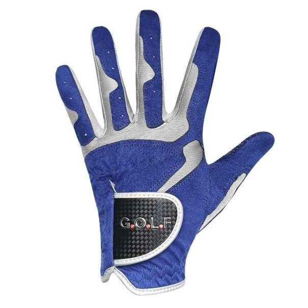 Pánska golfová rukavice na ľavú ruku modrá XL