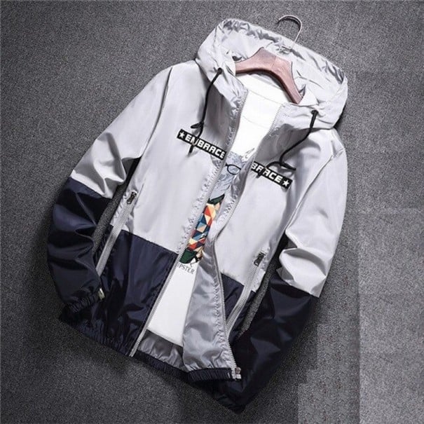 Pánská jarní/podzimní bunda S10 šedá M