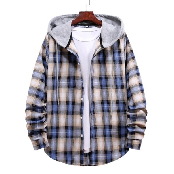 Pánska košeľa s kapucňou F732 XXL 2