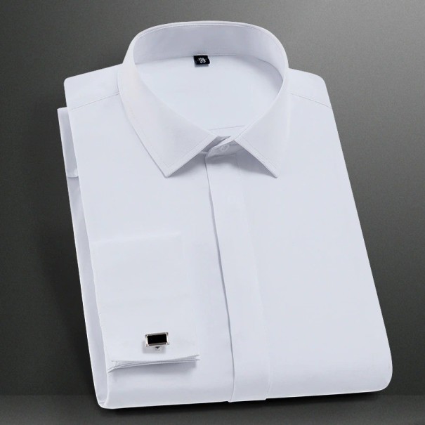 Pánská košile F517 bílá L