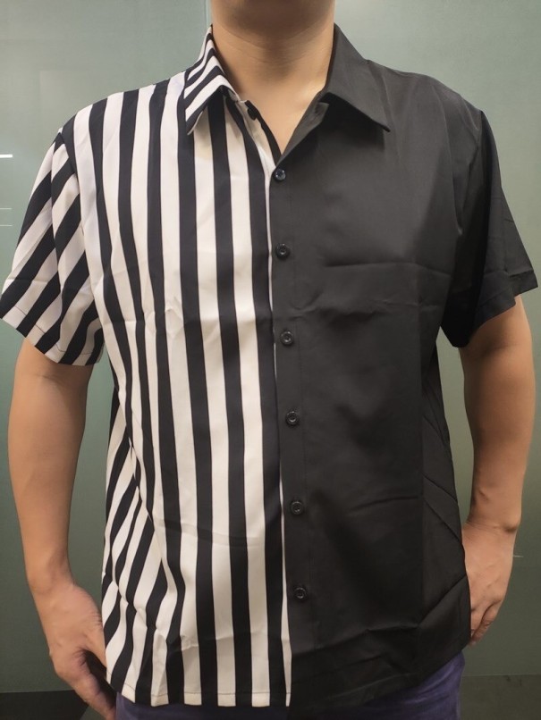 Pánská košile s krátkým rukávem F582 L