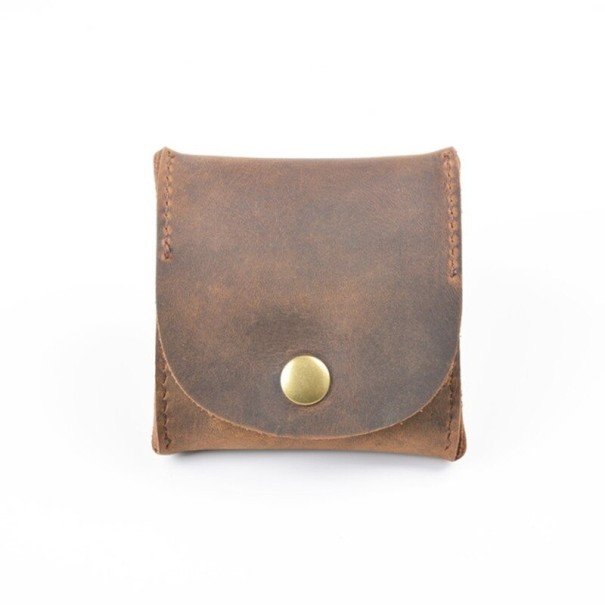 Pánská kožená mini peněženka M622 hnědá