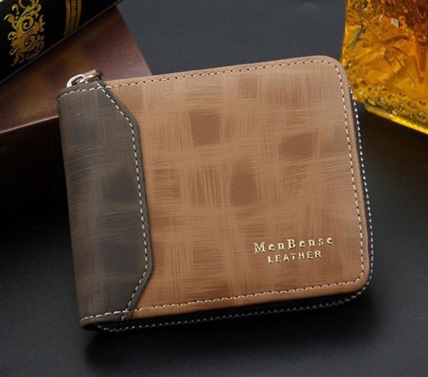 Pánska kožená peňaženka M478 hnedá