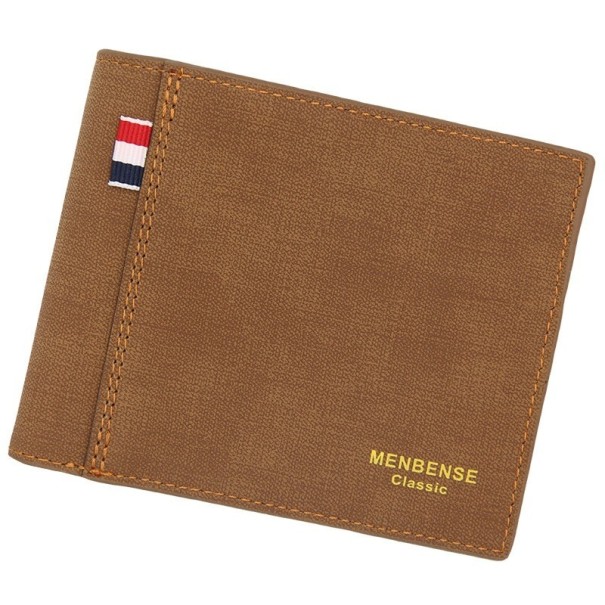 Pánska kožená peňaženka M492 hnedá
