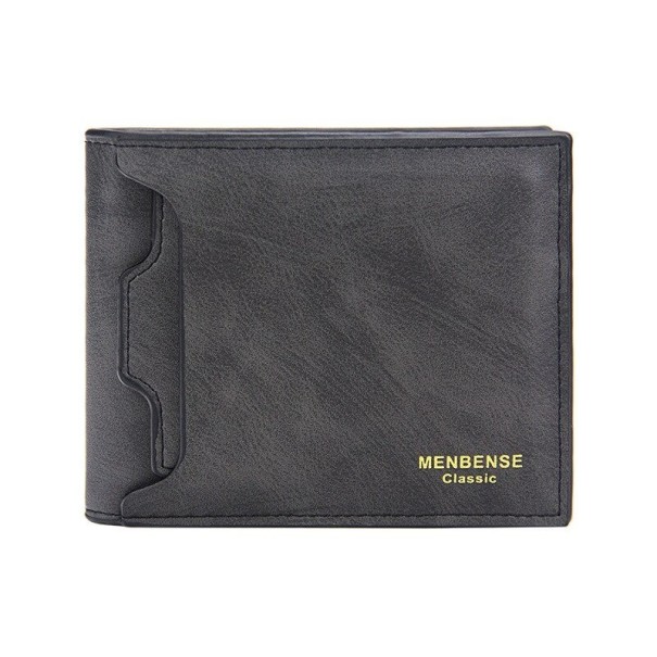 Pánska kožená peňaženka M571 tmavo sivá