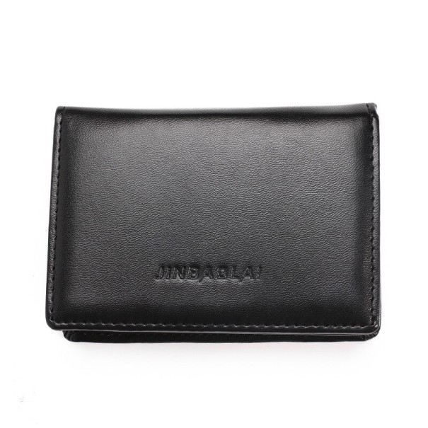 Pánska kožená peňaženka M588 čierna