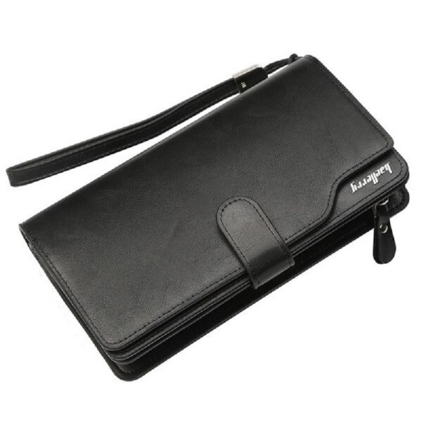 Pánska kožená peňaženka veľká M552 čierna