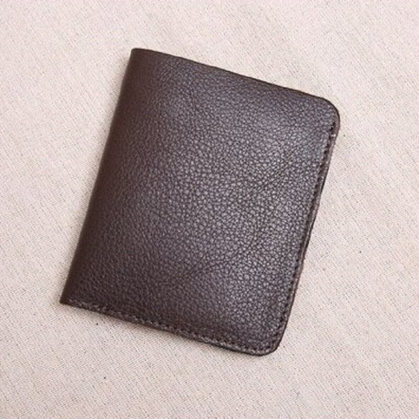 Pánská kožená peněženka M324 tmavě hnědá
