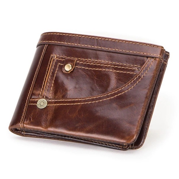 Pánská kožená peněženka M591 1