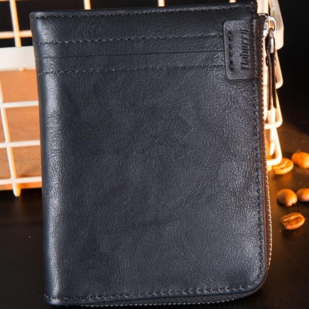 Pánská kožená peněženka M611 černá