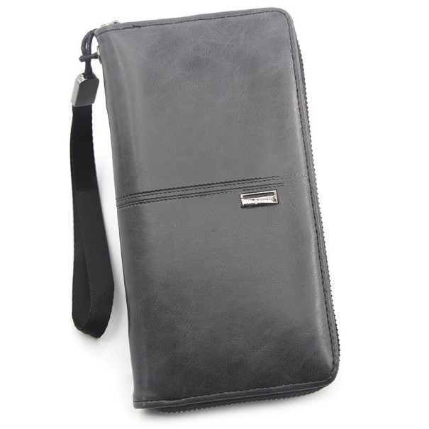 Pánská kožená peněženka velká M502 černá 1