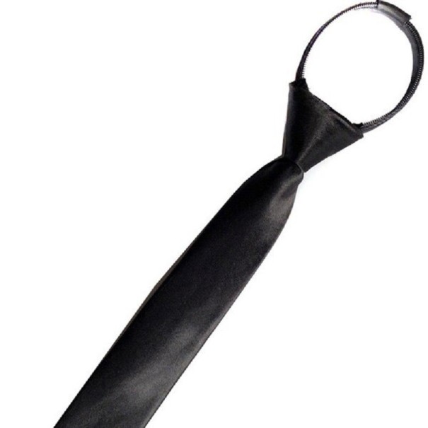 Pánska kravata T1210 čierna