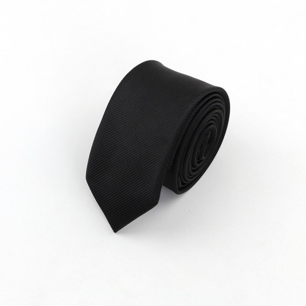 Pánska kravata T1215 čierna