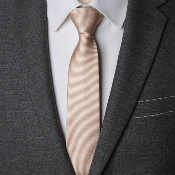 Pánska kravata T1221 khaki