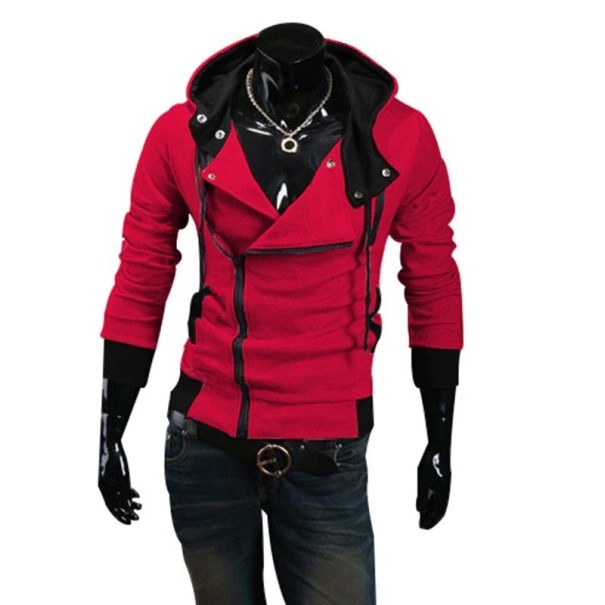 Pánska mikina na zips A2515 XS 10