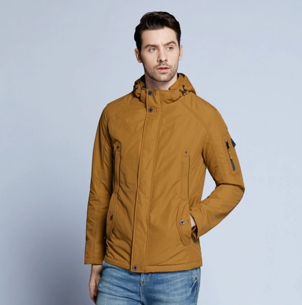 Pánska outdoorová bunda J2078 žltá L