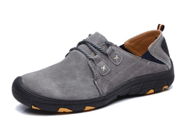Pánska outdoorová obuv J2079 sivá 38