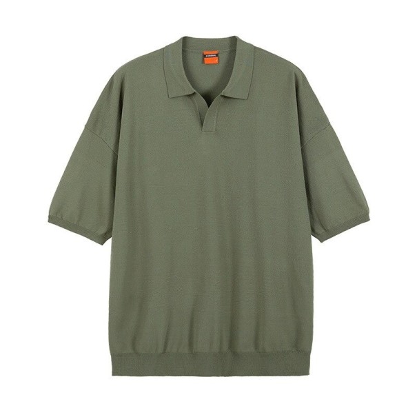 Pánská polokošile T2315 armádní zelená M