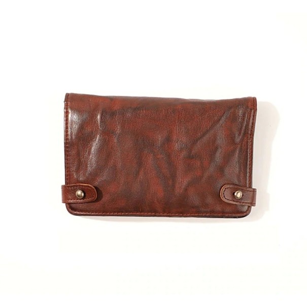 Pánská retro kožená peněženka M559 hnědá